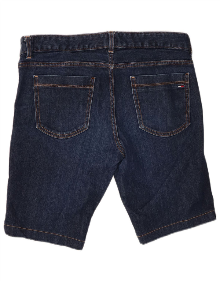 Pantaloni scurți din denim pentru femei Tommy Hilfiger US 12 Large W34 Bleumarin
