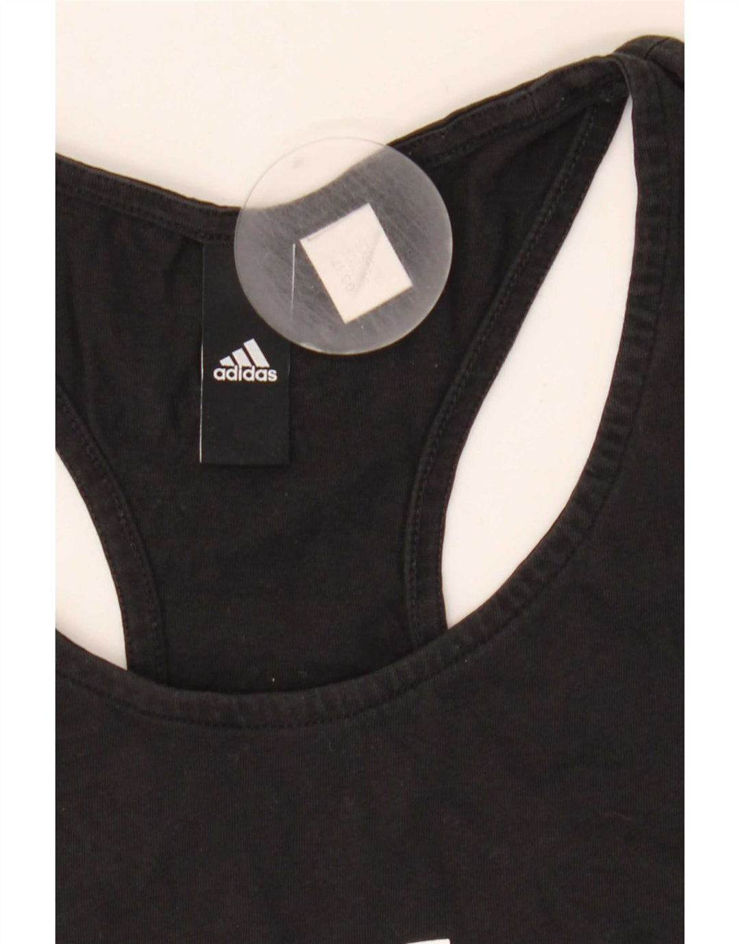Vesta grafică pentru femei Adidas UK 8 Small Black