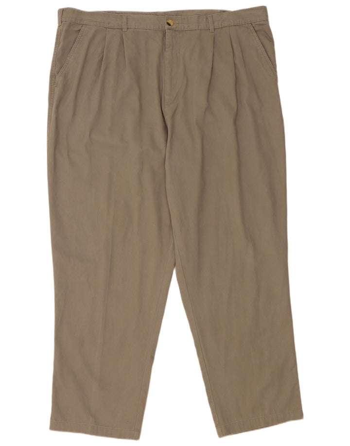 Pantaloni chino pentru bărbați Essentials, L46 L30, bumbac gri