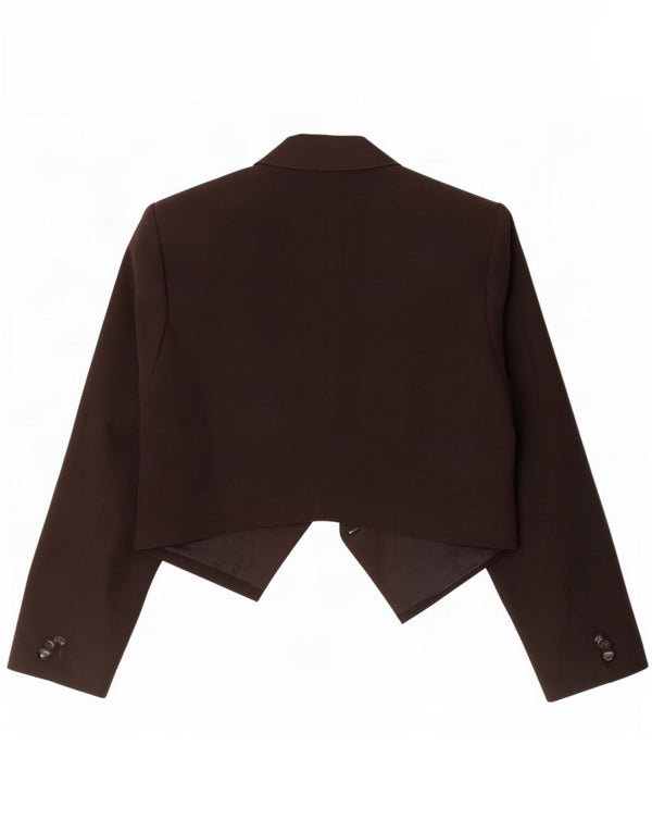 Jachetă Bolero Vintage pentru femei IT 36 XS Negru