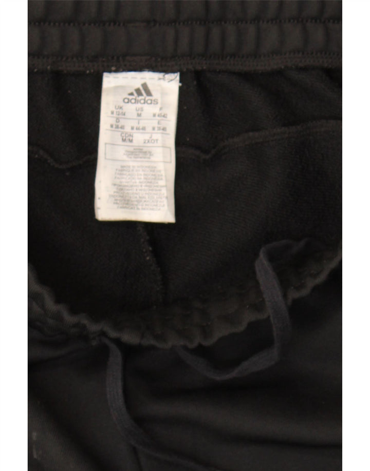 Pantaloni de trening Adidas pentru femei Joggeri UK 12/14 Poliester mediu negru