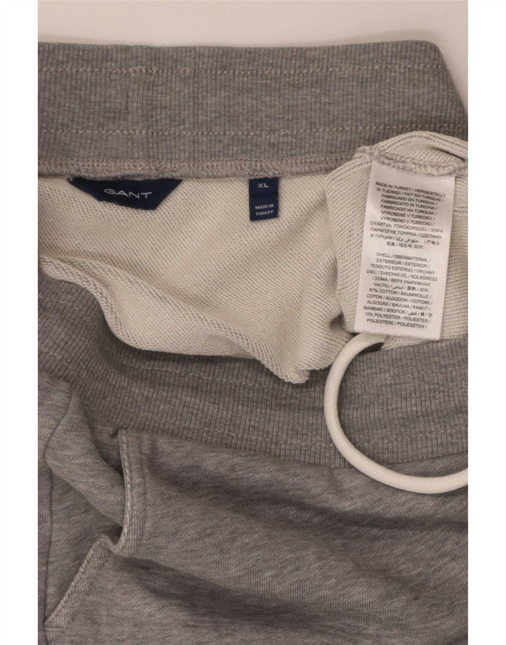 Fusta mini pentru femei Gant UK 18 XL bumbac gri