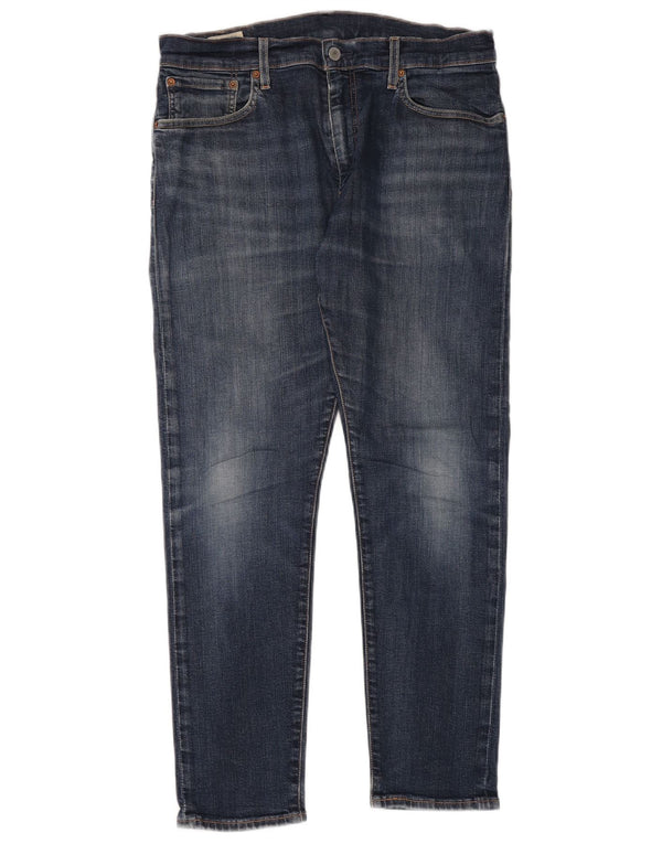 Levi's 512 Slim Tapered Jeans W33 L30 Blue Bumbac