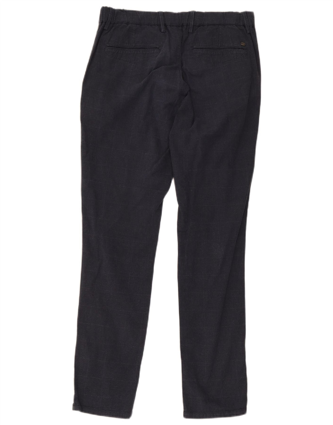 Massimo Dutti Pantaloni chino pentru bărbați EU 42 Large W32 L29 Bleumarin Check