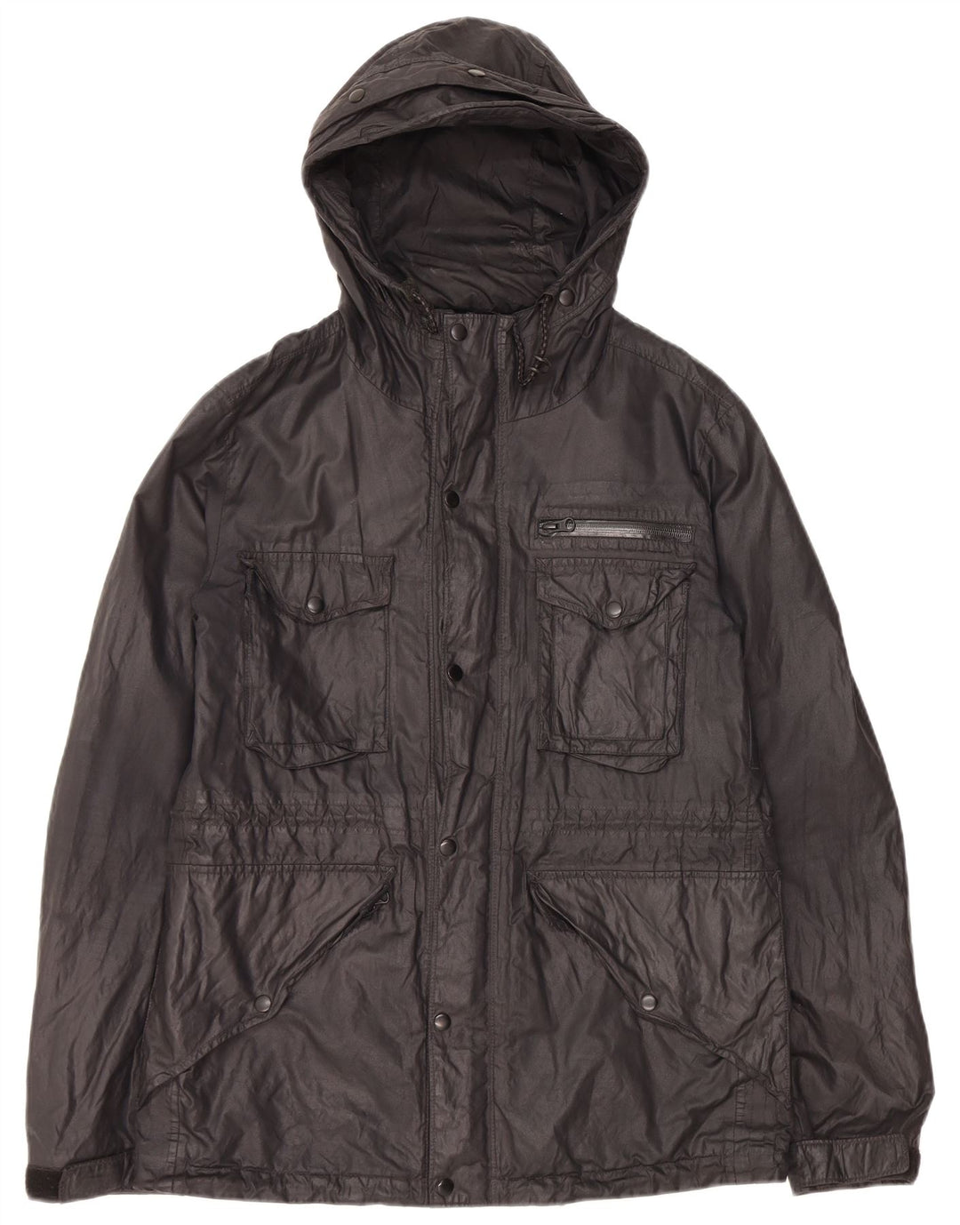 Jachetă cu glugă pentru bărbați ALL SAINTS UK 38 Medium Black