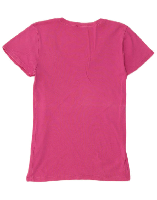 Tricou pentru femei Ralph Lauren Top UK 8 Small Pink Bumbac
