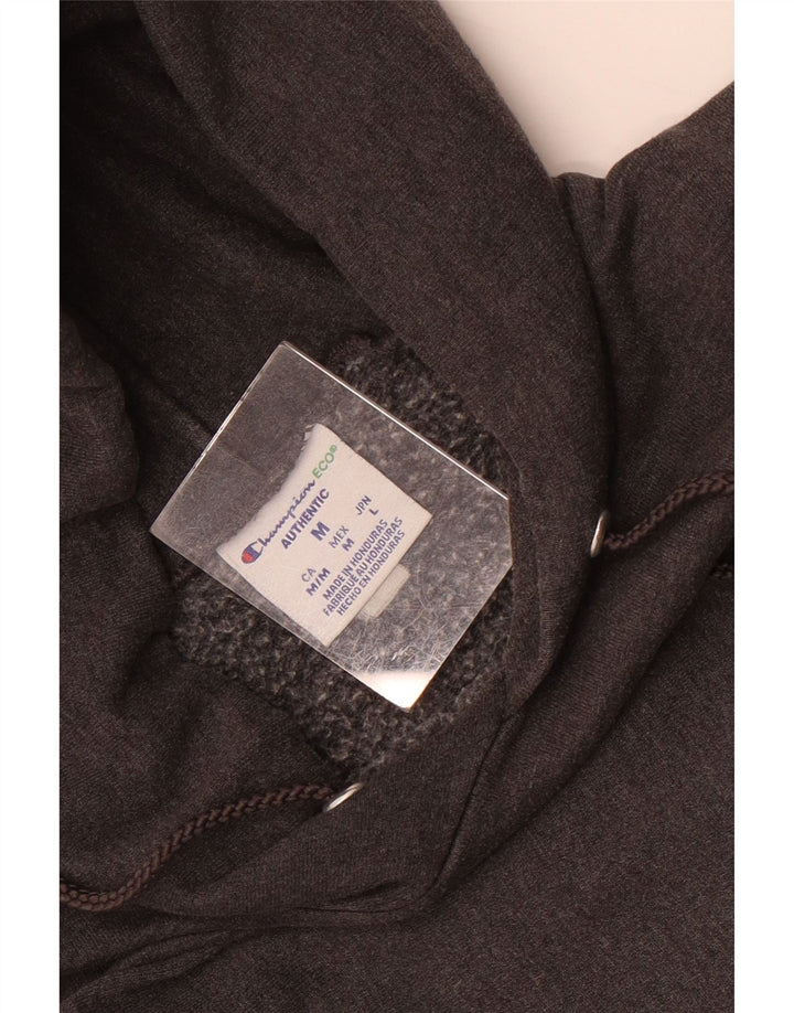 Pulover pentru bărbați Champion American University Graphic Hoodie, gri mediu