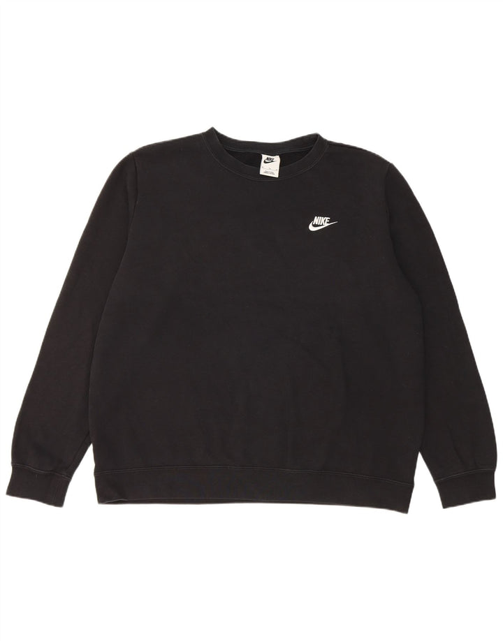 Pulover Nike pentru bărbați, XL, bumbac negru