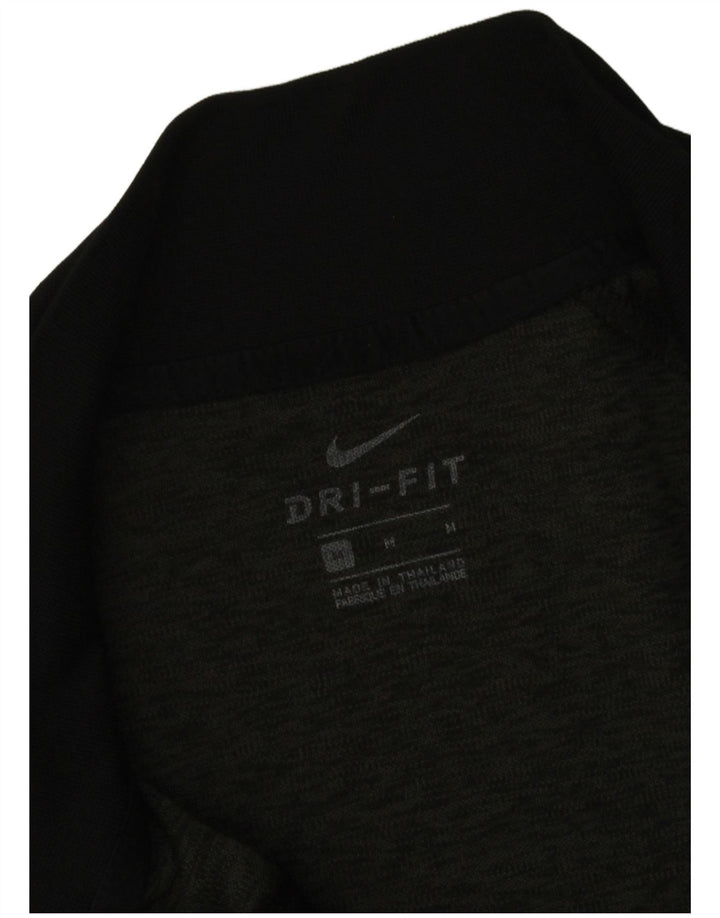 Jachetă de top pentru trening Nike Dri Fit pentru bărbați, gri mediu, poliester color bloc