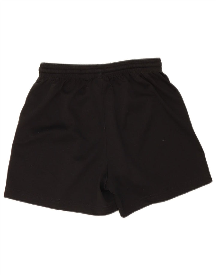 UMBRO Boys Sport Shorts 7-8 Years Medium Black Polyester