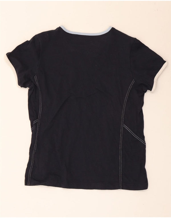 Tricou pentru femei Champion Easy Fit Top UK 14 mare, bleumarin, bumbac
