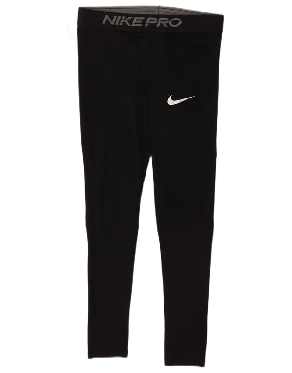 Leggings cu grafică pentru bărbați Nike Tight Fit, mari, negri