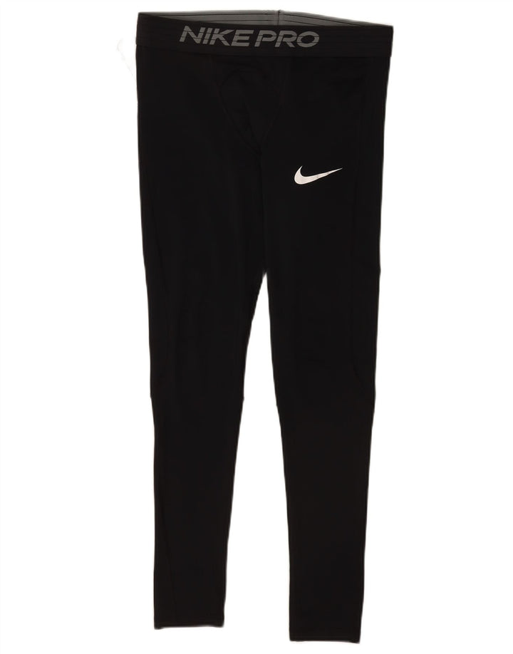 Leggings cu grafică pentru bărbați Nike Tight Fit, mari, negri