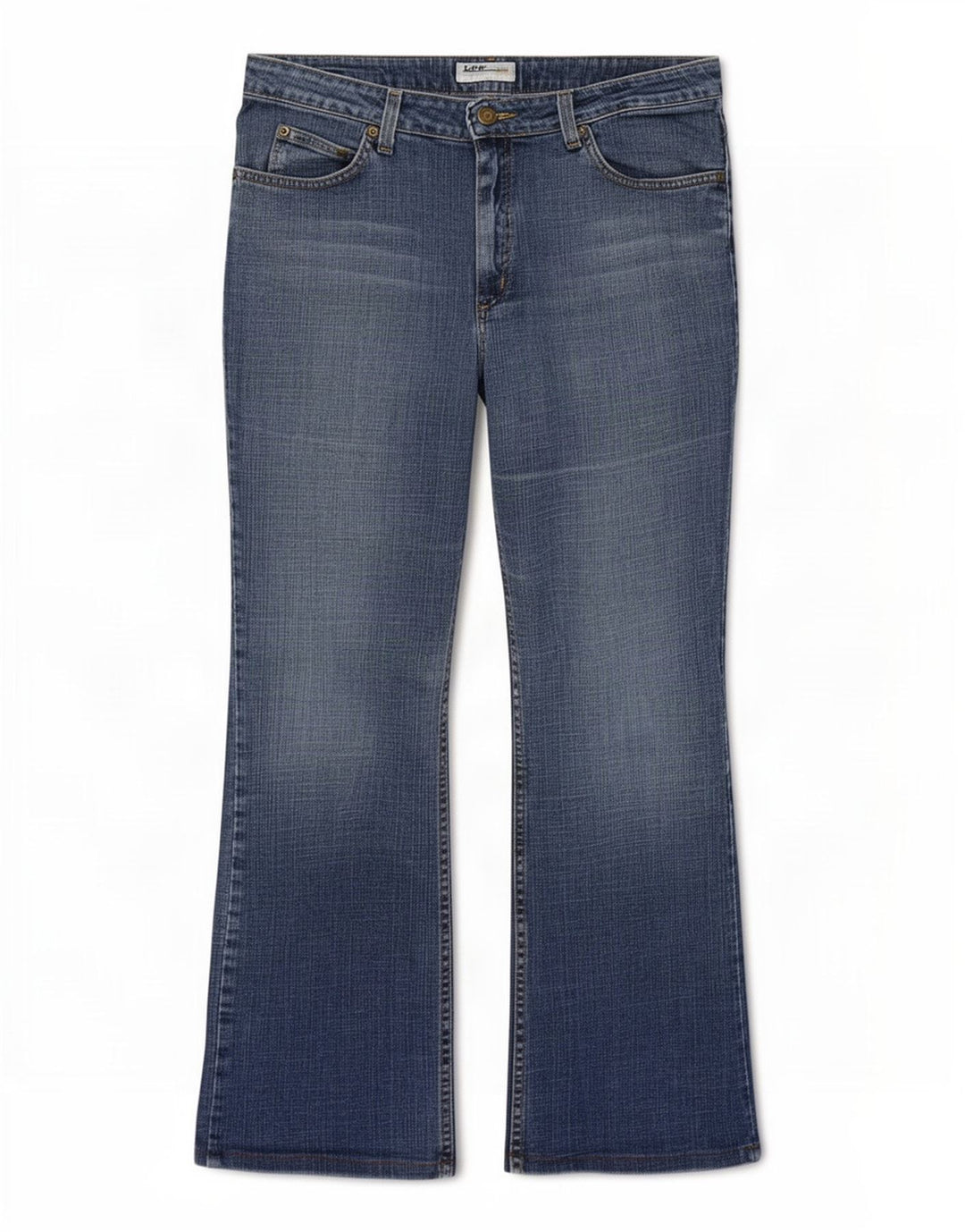 Blugi Lee Cameron Bootcut pentru femei W36 L28 Bumbac albastru