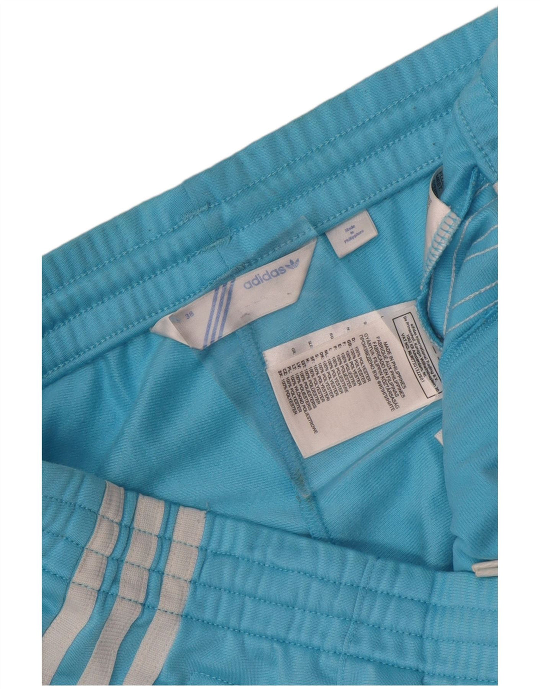 Pantaloni de trening Adidas pentru femei EU 38 Poliester albastru mediu
