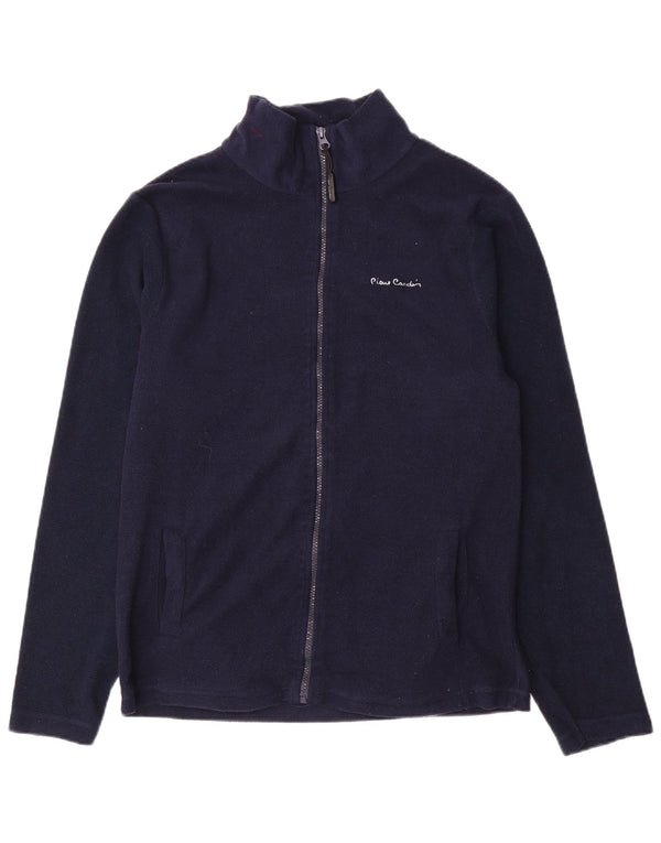 Jachetă fleece pentru bărbați Pierre Cardin UK 36 Small Bleumarin