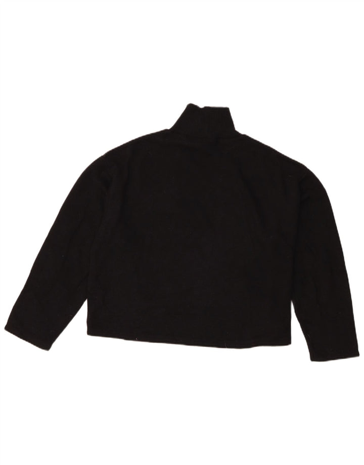 Pulover cu gât țestoasă pentru femei Zara UK 14 Medium Negru