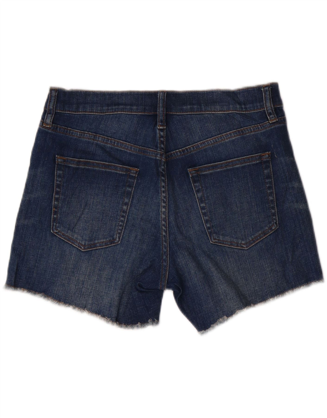 J. CREW Womens Distressed Denim Shorts W27 Small Blue Cotton