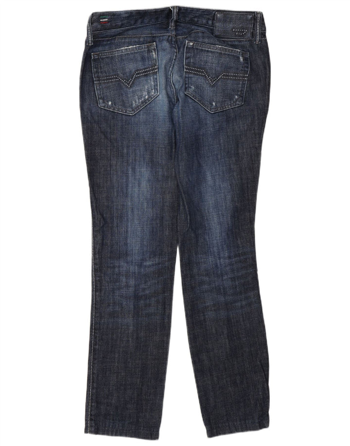 Blugi subțiri cu distressed Cuddy pentru femei Diesel W27 L30 Bumbac albastru