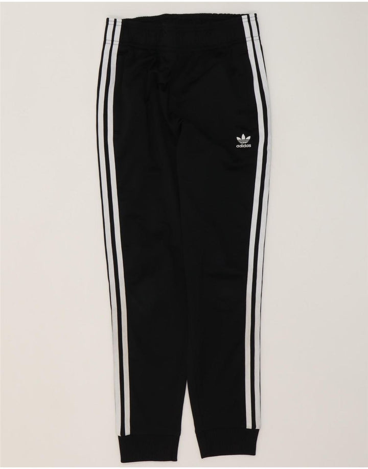 Adidas Băieți Pantaloni Trening Pantaloni Joggeri 11-12 Ani Poliester Negru