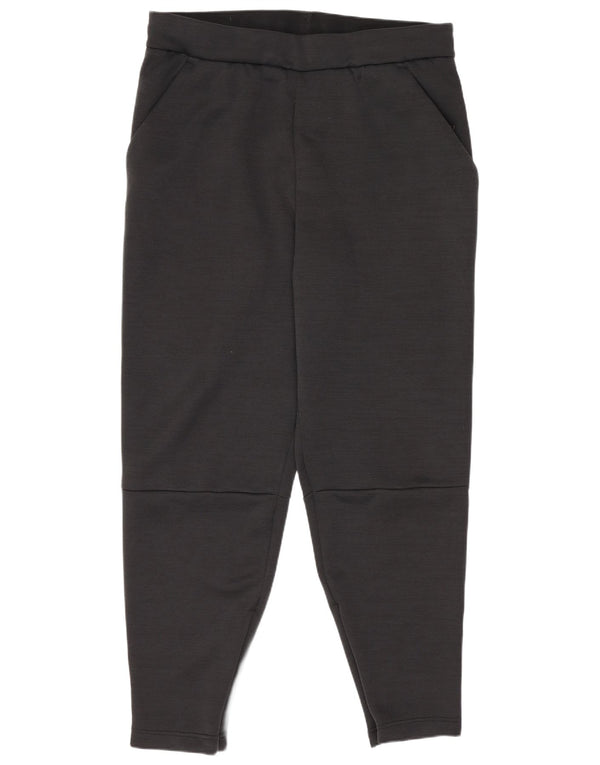 Pantaloni de trening Adidas pentru femei Joggeri UK 14, bumbac negru mare