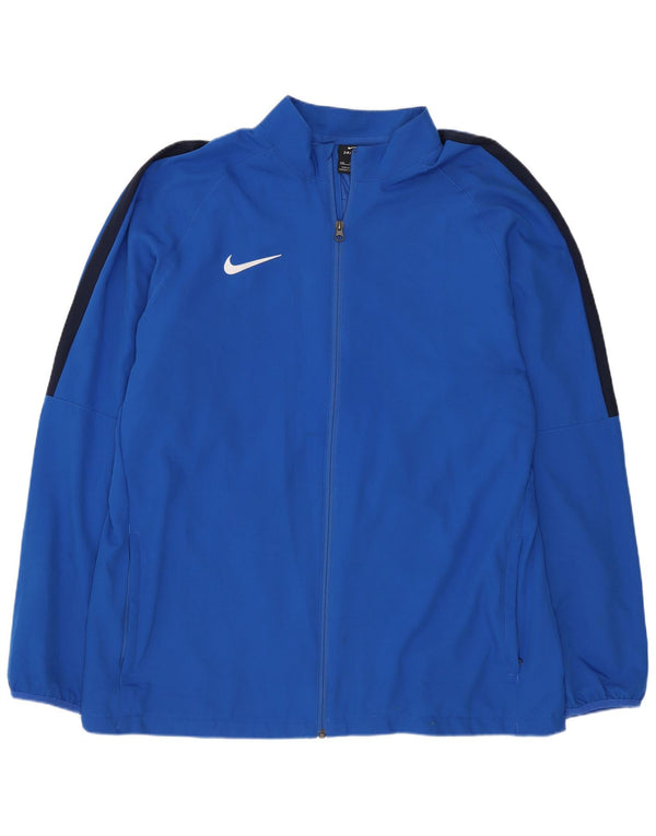 Jachetă de trening Nike Dri Fit Regular pentru bărbați, 2XL, poliester, albastru Sport