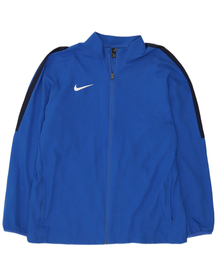Jachetă de trening Nike Dri Fit Regular pentru bărbați, 2XL, poliester, albastru Sport