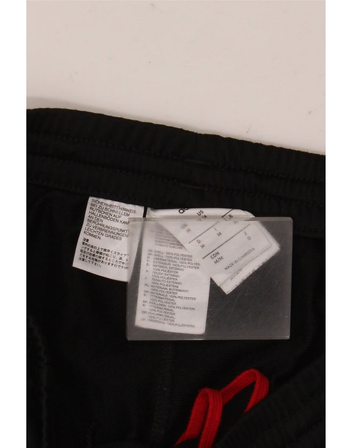 Pantaloni de trening Adidas pentru bărbați Joggeri poliester mediu negru