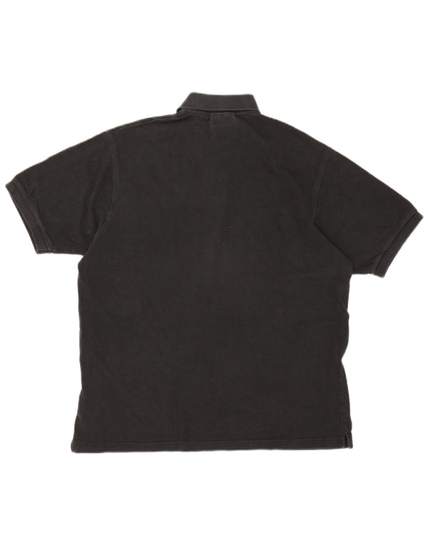Tricou polo pentru bărbați Hugo Boss XL, bumbac negru
