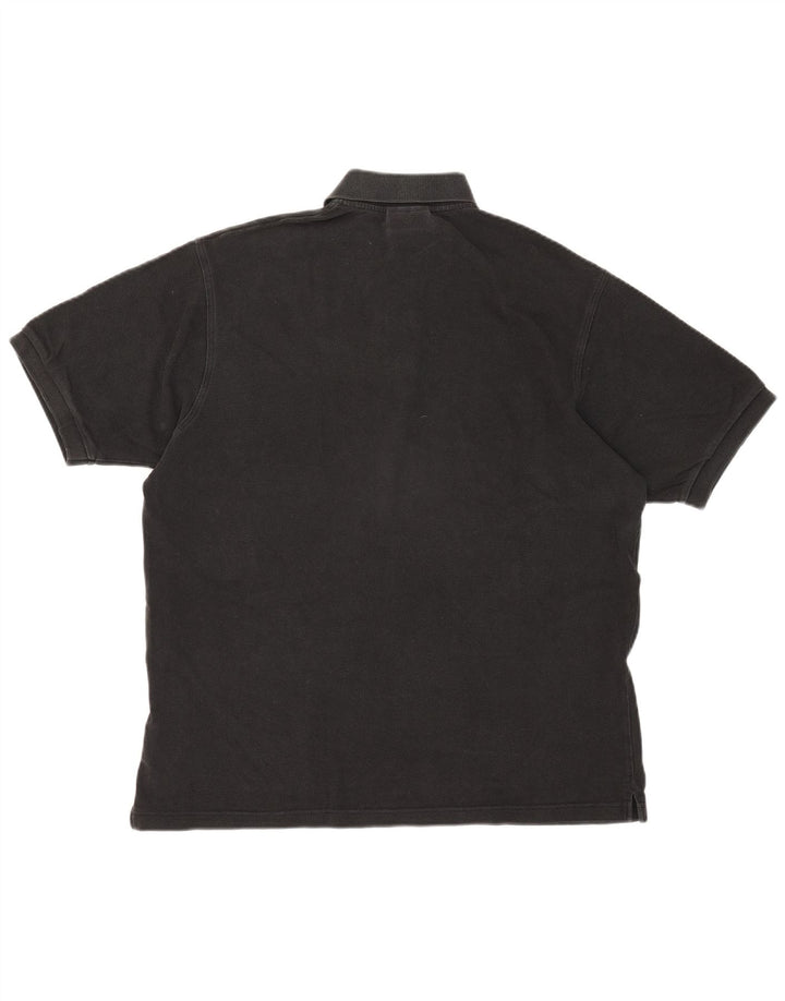 Tricou polo pentru bărbați Hugo Boss XL, bumbac negru