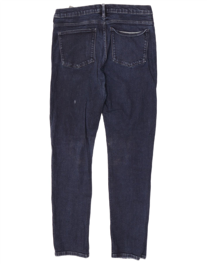 Blugi subțiri pentru bărbați Reiss W34 L30 bumbac bleumarin