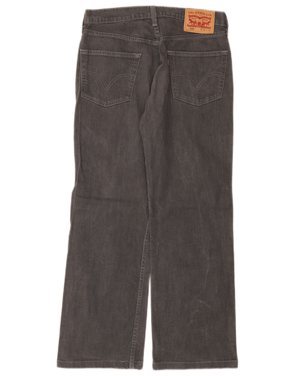 Blugi drepti pentru bărbați Levi's 506 W32 L28 bumbac gri