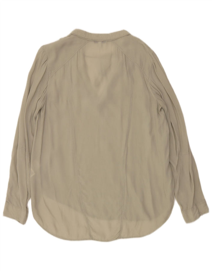 Bluză supradimensionată pentru femei Reiss UK 8 Small Green Viscose