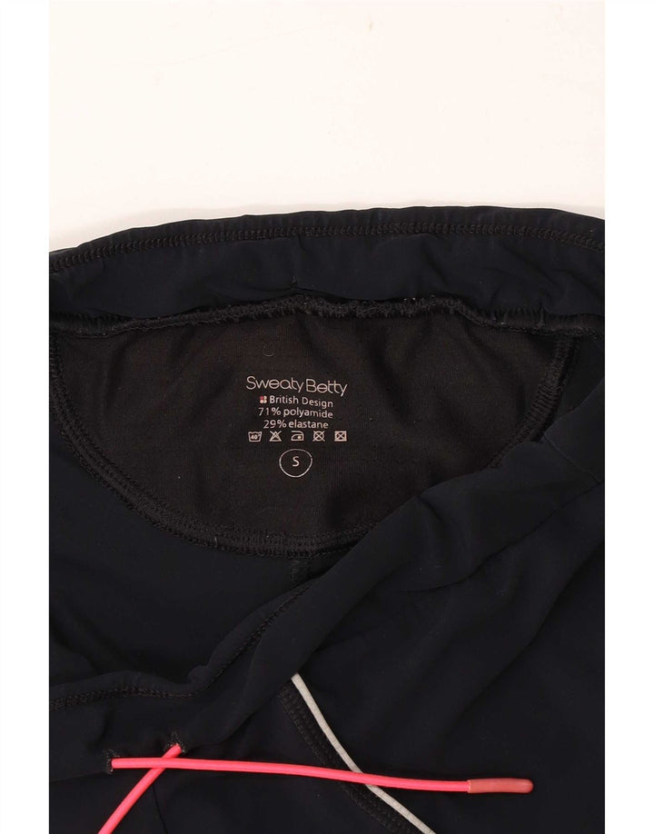 Leggings Capri pentru femei, Sweaty Betty, poliamidă neagră mică
