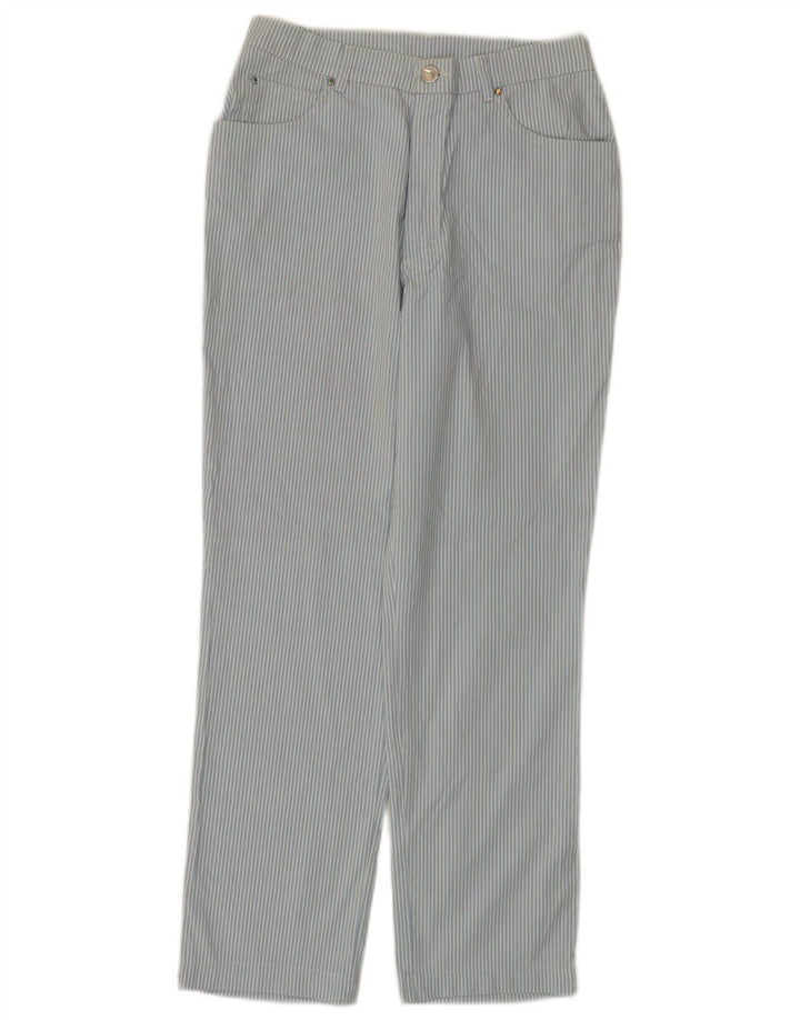 SF. Pantaloni casual drepti pentru femei GERMAIN L28 L27, cu dungi albastre