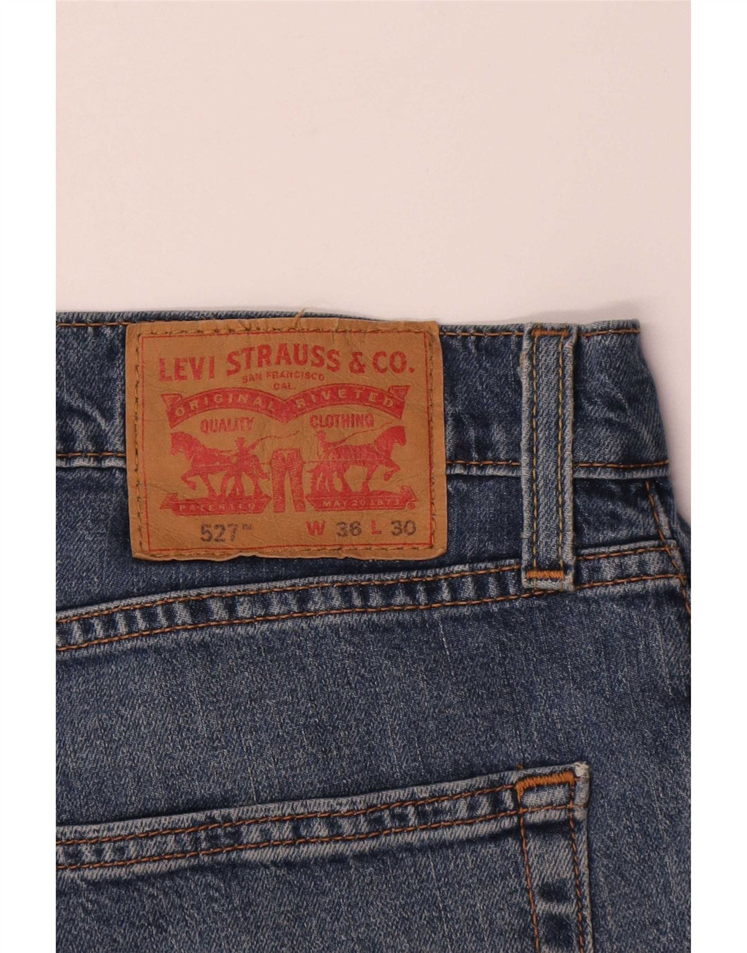 Blugi Levi's 527 Bootcut W36 L30 albastru