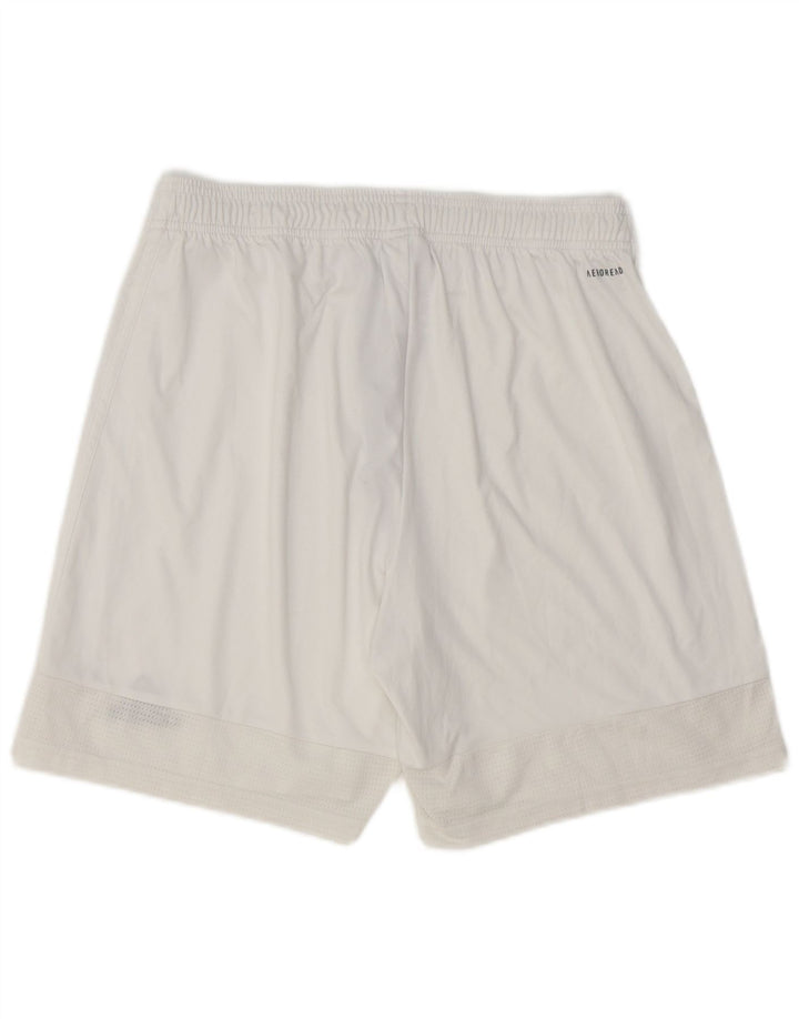 Pantaloni scurți Adidas Aeroready Sport pentru bărbați, mari, alb, din poliester