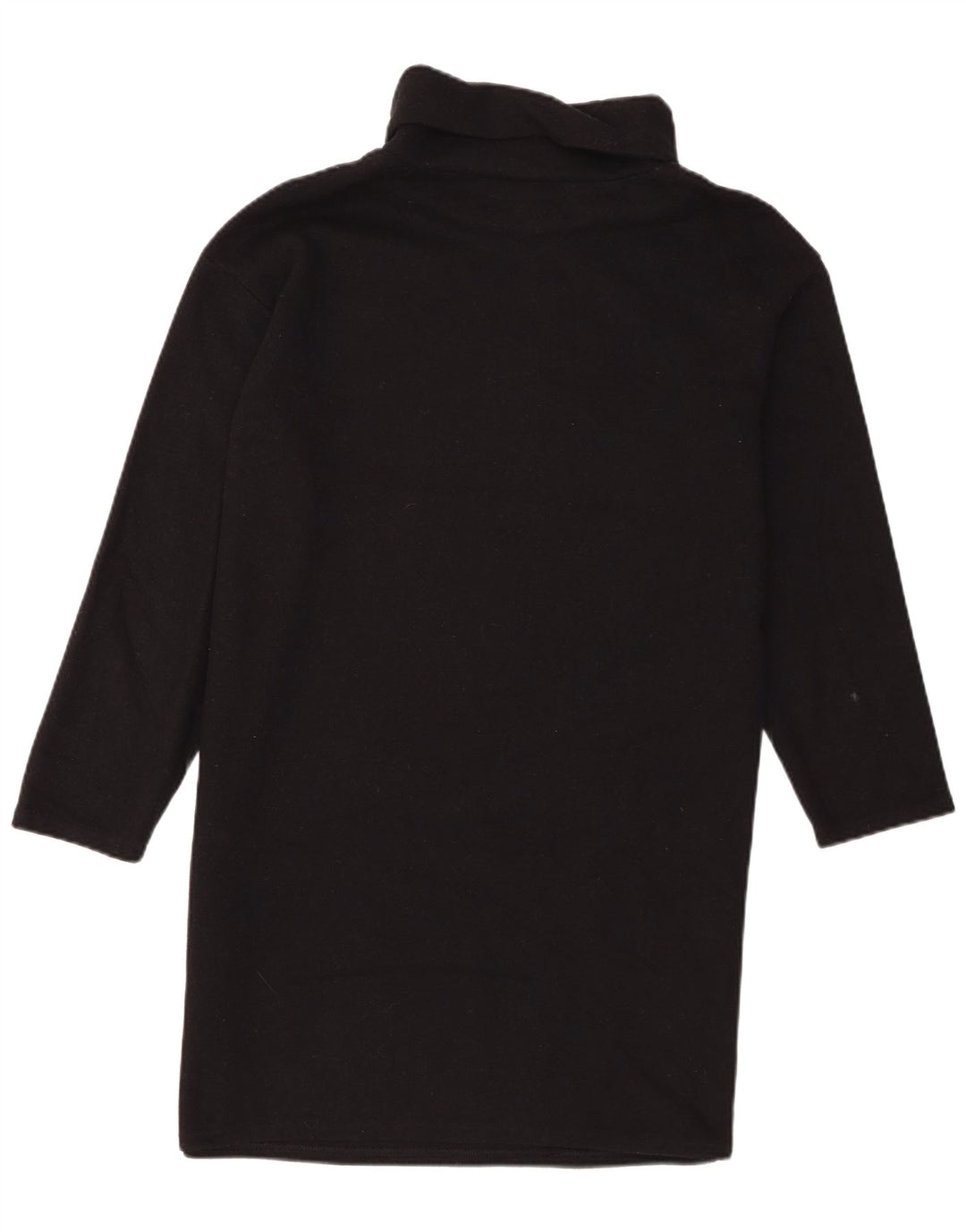 Rochie pulover cu mânecă lungă pentru femei Marks & Spencer UK 14 Poliester negru mare