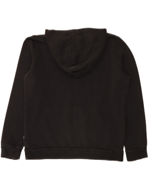 Pulover pentru femei Puma Graphic Hoodie UK 12 Medium Black Bumbac