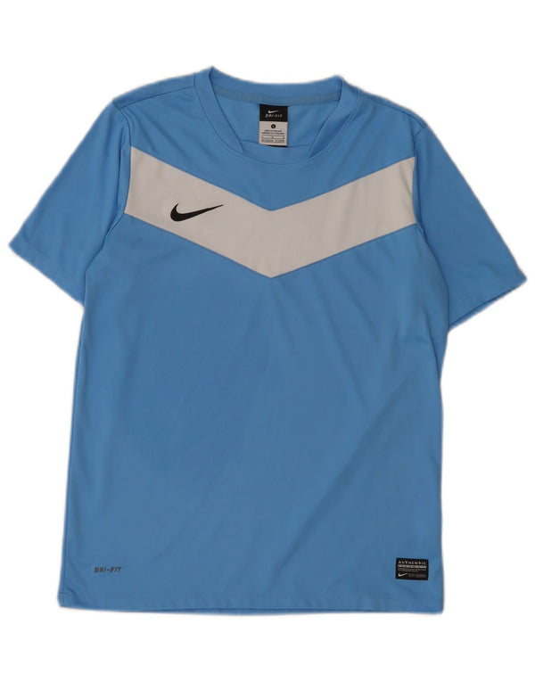 Tricou Nike Dri Fit pentru băieți Top 12-13 ani, mare, albastru