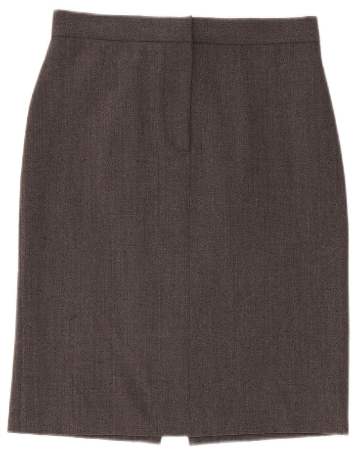 Fusta creion pentru femei Emporio Armani IT 42 Medium W28 Poliester gri
