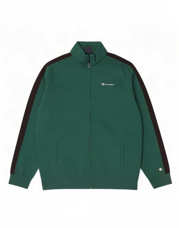 Jachetă de trening pentru bărbați Champion 3XL, bumbac color bloc verde