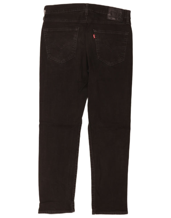 Blugi conici pentru bărbați Levi's 502 W33 L30 bumbac negru