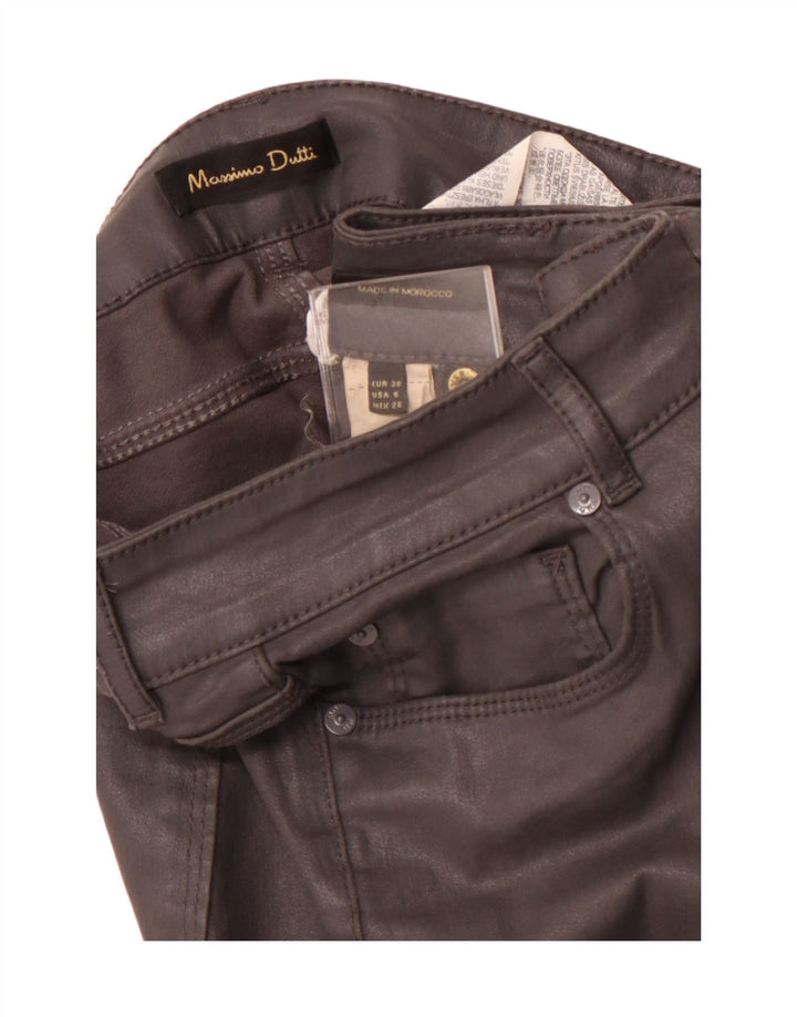 MASSIMO DUTTI Pantaloni skinny casual pentru femei EU 38 Small W28 L29 Gri