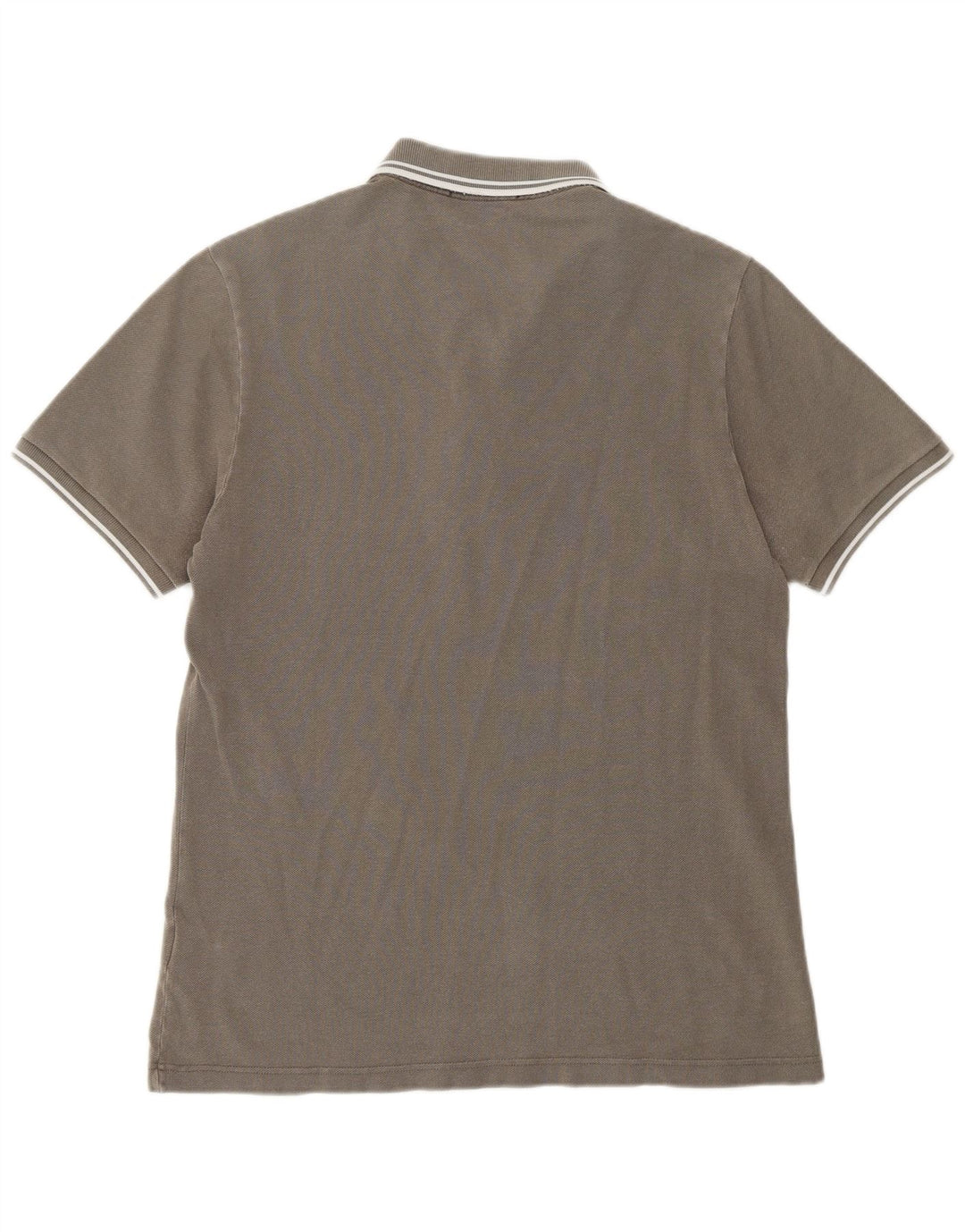 Cămașă polo Fred Perry pentru bărbați, bumbac gri mediu