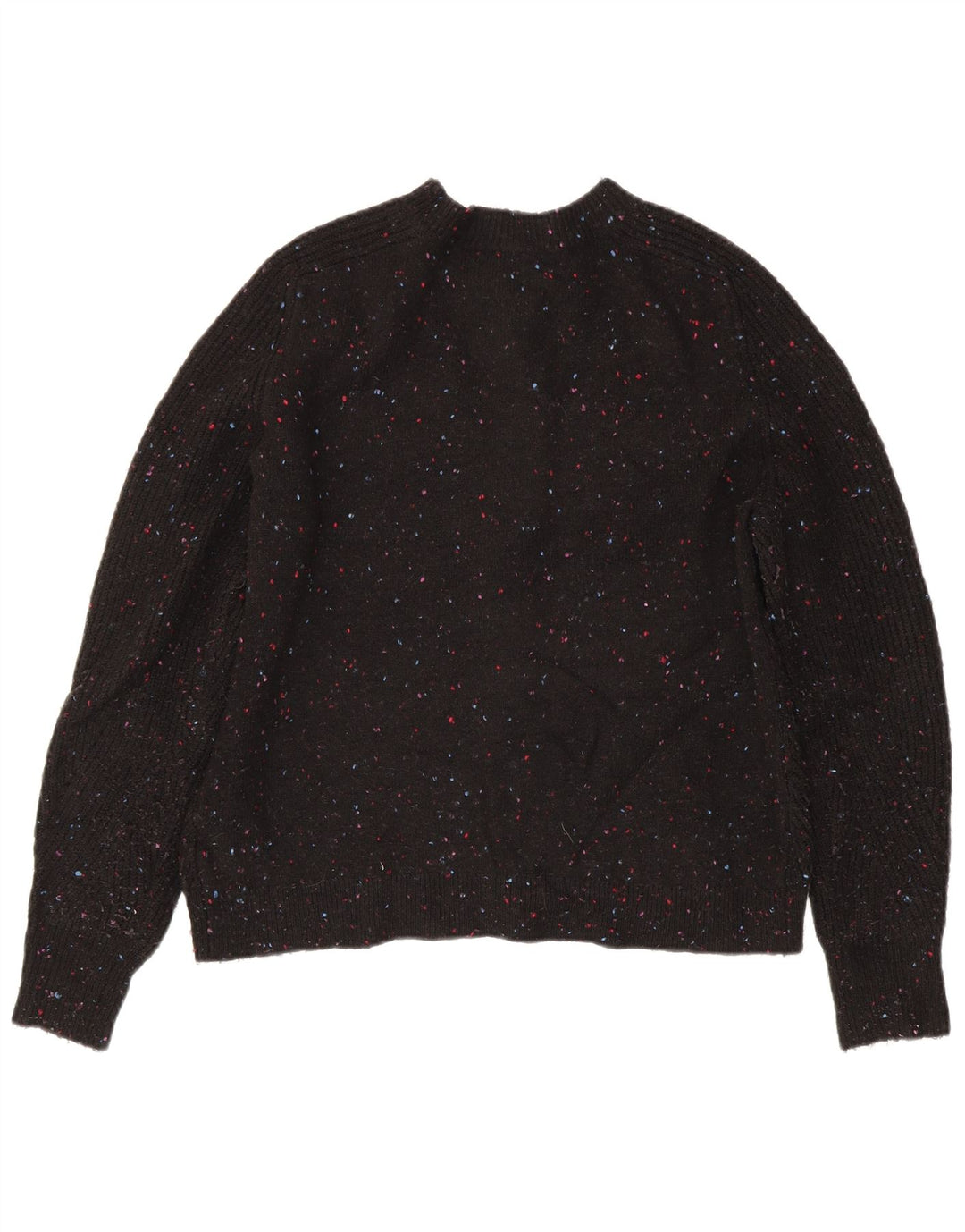 Pulover cardigan pentru femei Marks & Spencer UK 14 Medium Black Flecked Acrylic