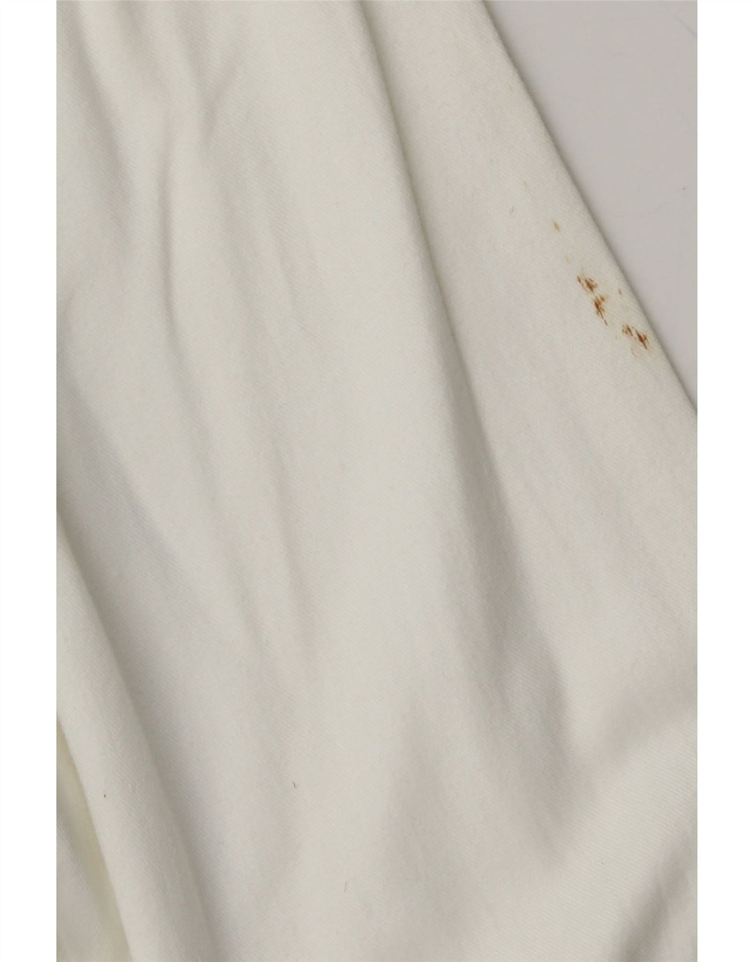 VINTAGE Womens Shirt UK 12/14 Medium White Cotton Vintage Vintage and Second-Hand Vintage from Messina Hembry 
