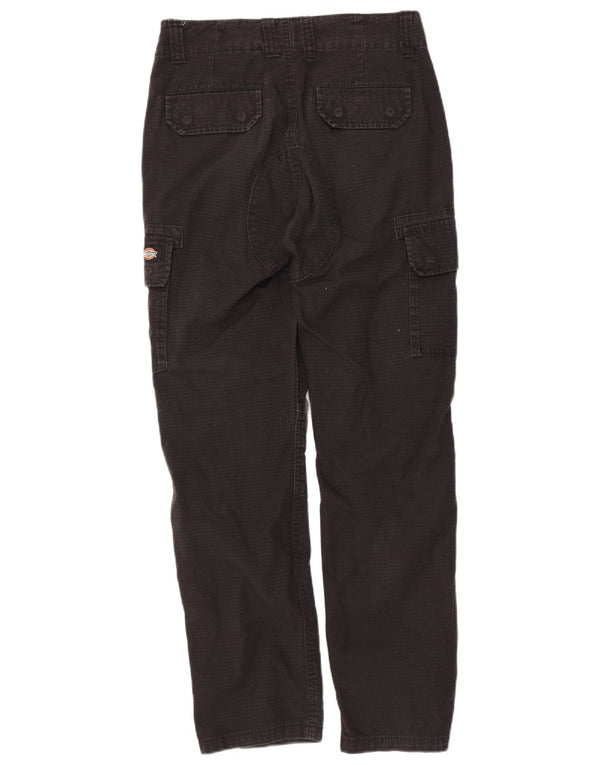 DICKIES Pantaloni drepti pentru bărbați cargo W28 L29 bumbac negru