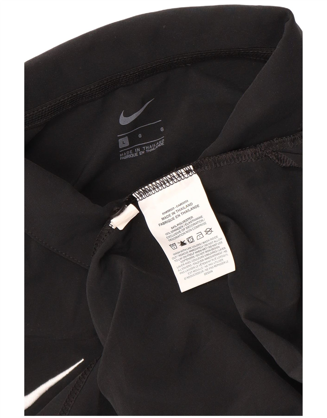 Tricou polo NIKE pentru bărbați, mare, negru, poliester
