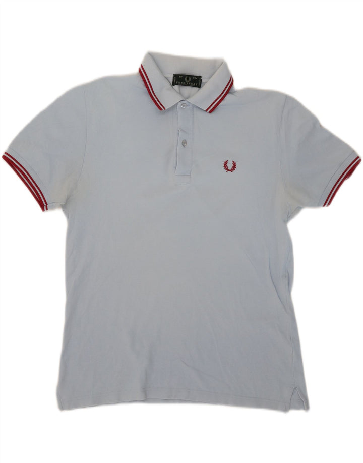 FRED PERRY Tricou polo pentru bărbați Bumbac albastru mic